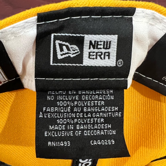 New Era, 59Fifty Fitted Hat, Arizona Diamondbacks, Yellow & White - Picture 10 of 10